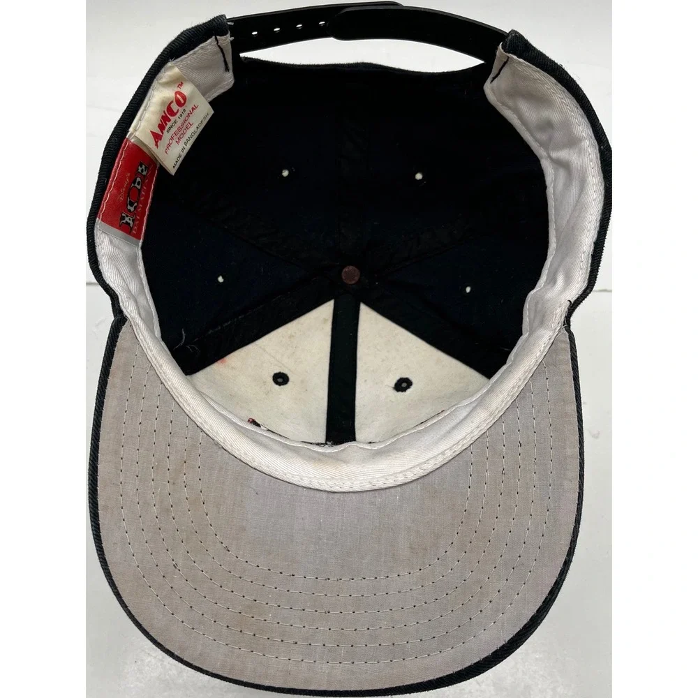 Vintage Disney 101 Dalmatians Hat Annco Black Snapback Embroidered Kids‎ Cap